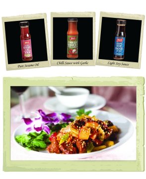 Golden Chilli and Garlic Beef