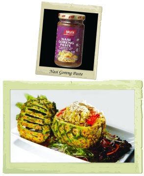 Golden Treasure Fried Rice with Oats