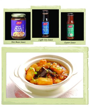 Minced Pork, Aubergine and Tofu Casserole